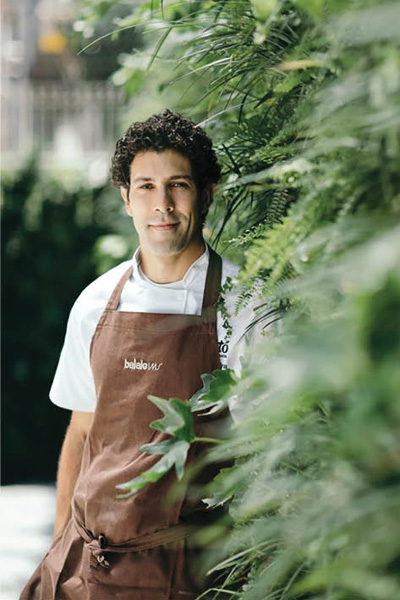 O chef Rodrigo Oliveira
