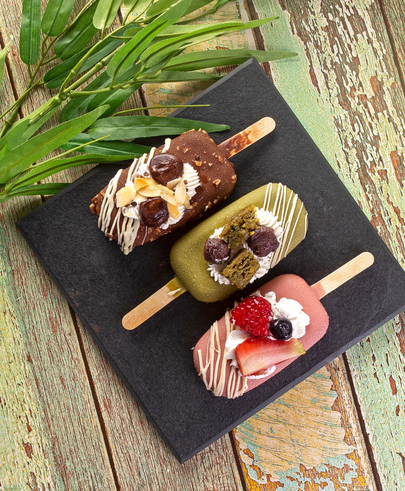 A Hanami Confeitaria lançou três sabores de sorvete para delivery no verão