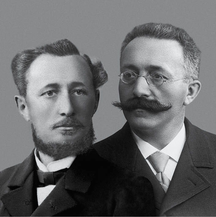 Os fundadores os fundadores Jules Louis Audemars e Edward Auguste Piguet