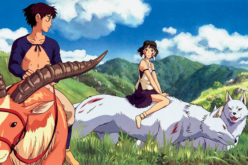 Princesa Mononoke é outro destaque de Hayao Miyazaki
