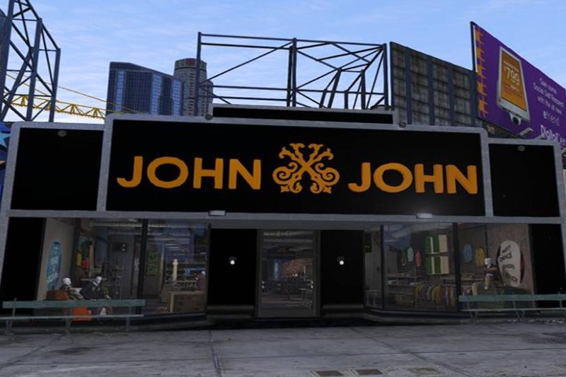 Loja da John John no servidor Recovery City, do GTA Roleplay 