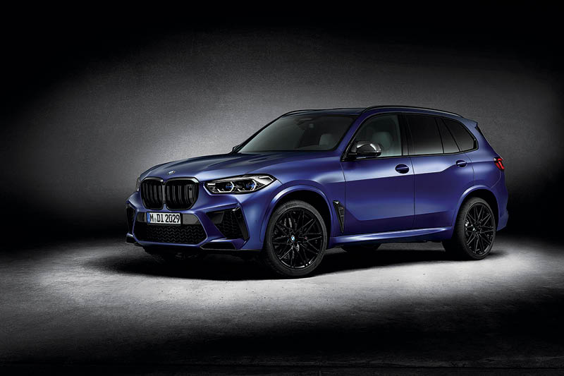 Um dos carros exclusivos: BMW X5 M Competition