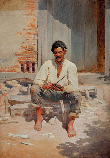 Caipira picando fumo (1893), de José Ferraz de Almeida Júnior