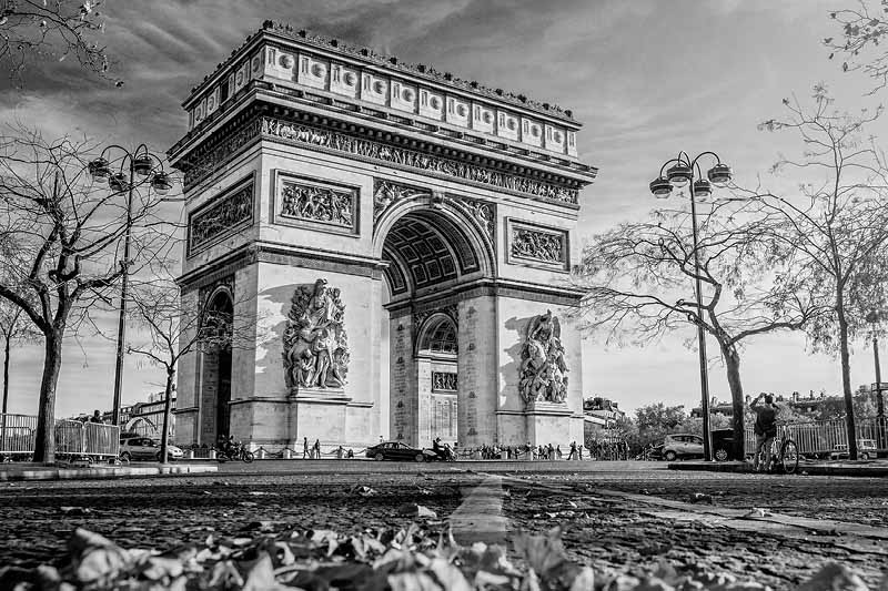 Arco do Triunfo, em Paris