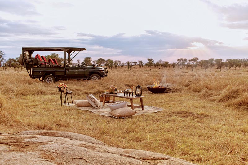 O Siringit Migration Camp Serengeti é um dos hotéis selecionados