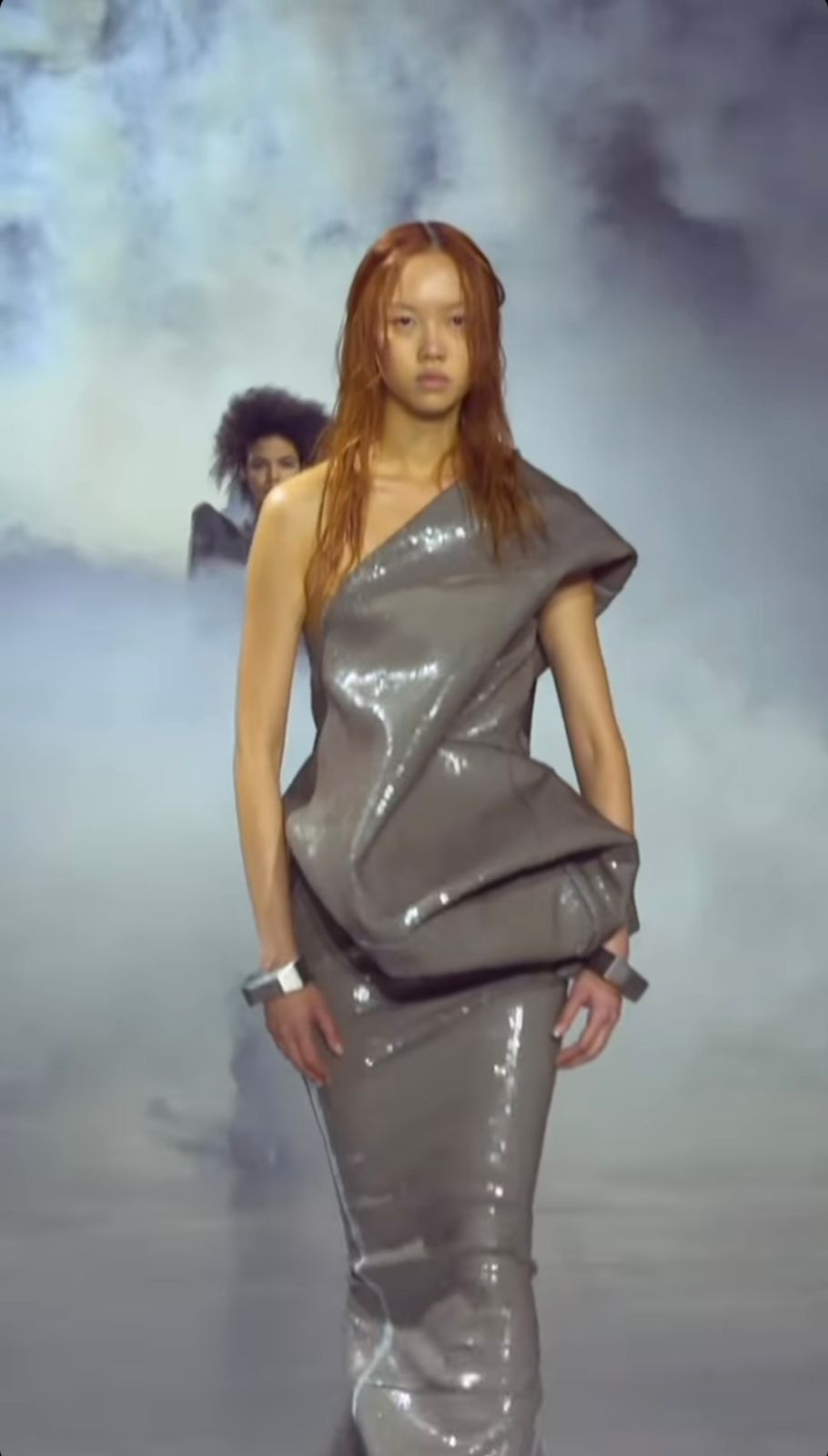 Desfile de Rick Owens, na Semana de Moda de Paris