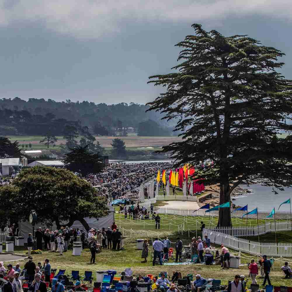 Atmosfera do Pebble Beach Concours D'elegance 