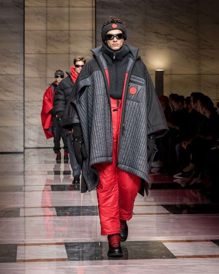 Desfile da Giorgio Armani na semana de moda masculina de Milão