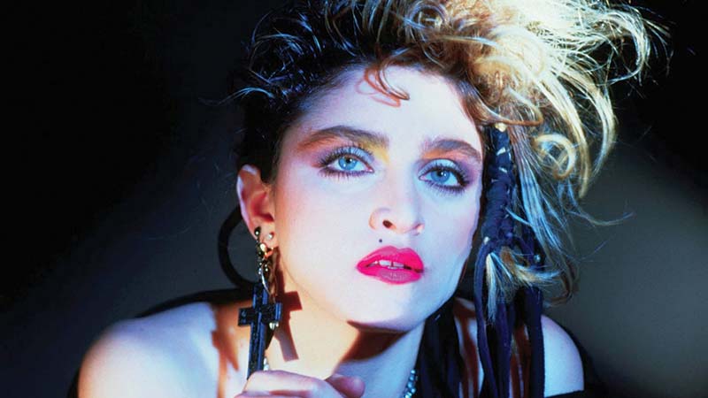 Madonna nos anos 1980 (Reprodução Instagram)