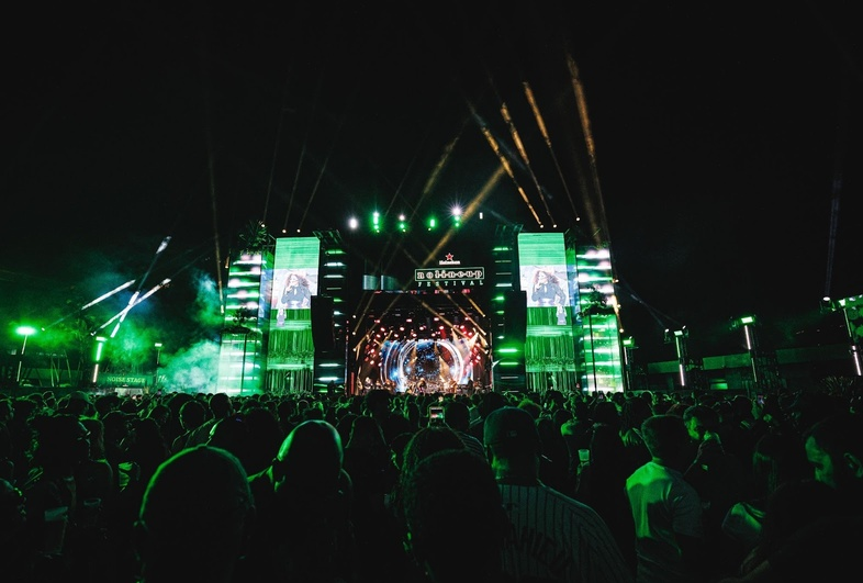 Festival No Line Up 2025, patrocinado pela cerveja Heineken