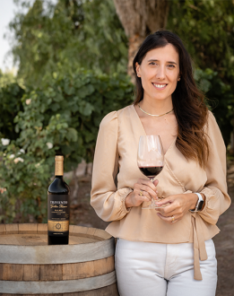 Magdalena Viani, enóloga da linha Golden Reserve, da Trivento (divulgação)