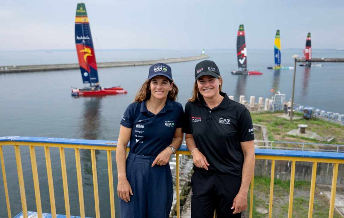 Martine Grael e Kahena Kunze