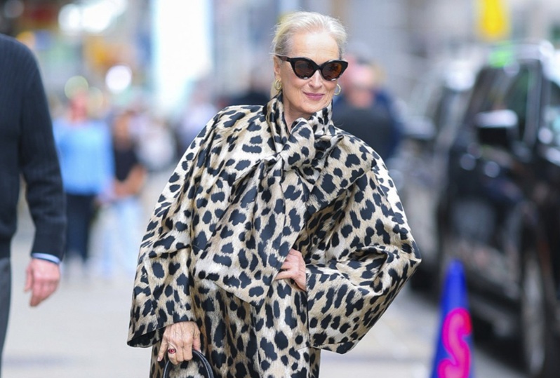 Meryl Streep usa óculos brasileiro em turnê cinematográfica