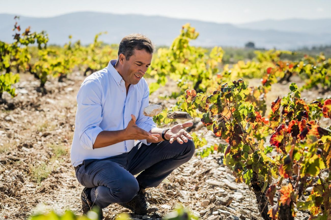 O produtor português António Boal em uma das propriedades da Costa Boal Family Estates (divulgação)