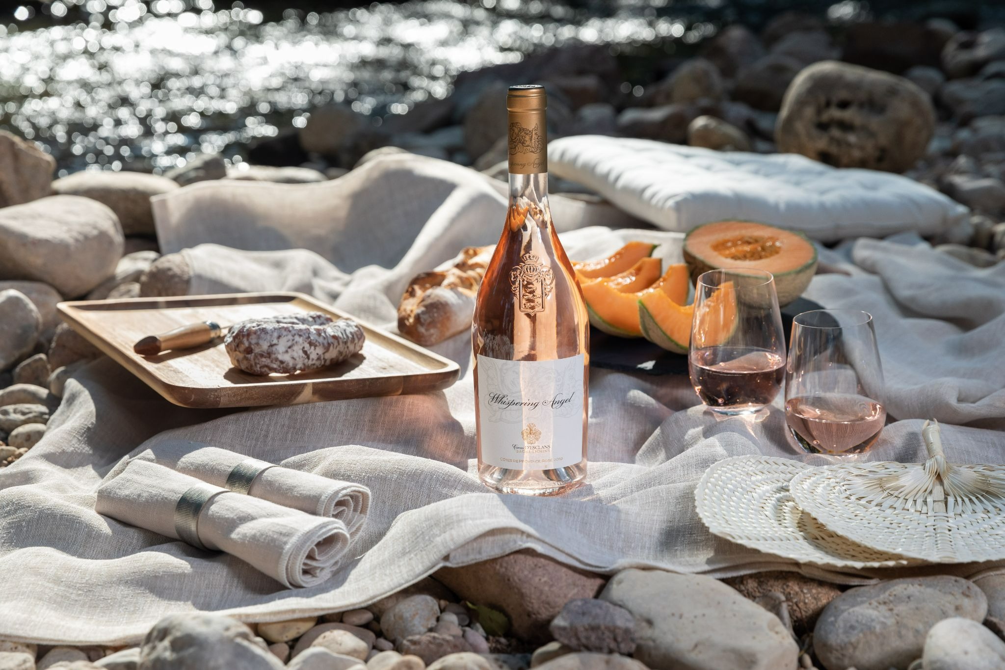 Whispering Angel, rosé de Provence produzido pelo Château d’Esclans (divulgação)