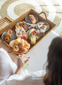 Café da manhã na Pousada Morena, em Fernando de Noronha (divulgação)