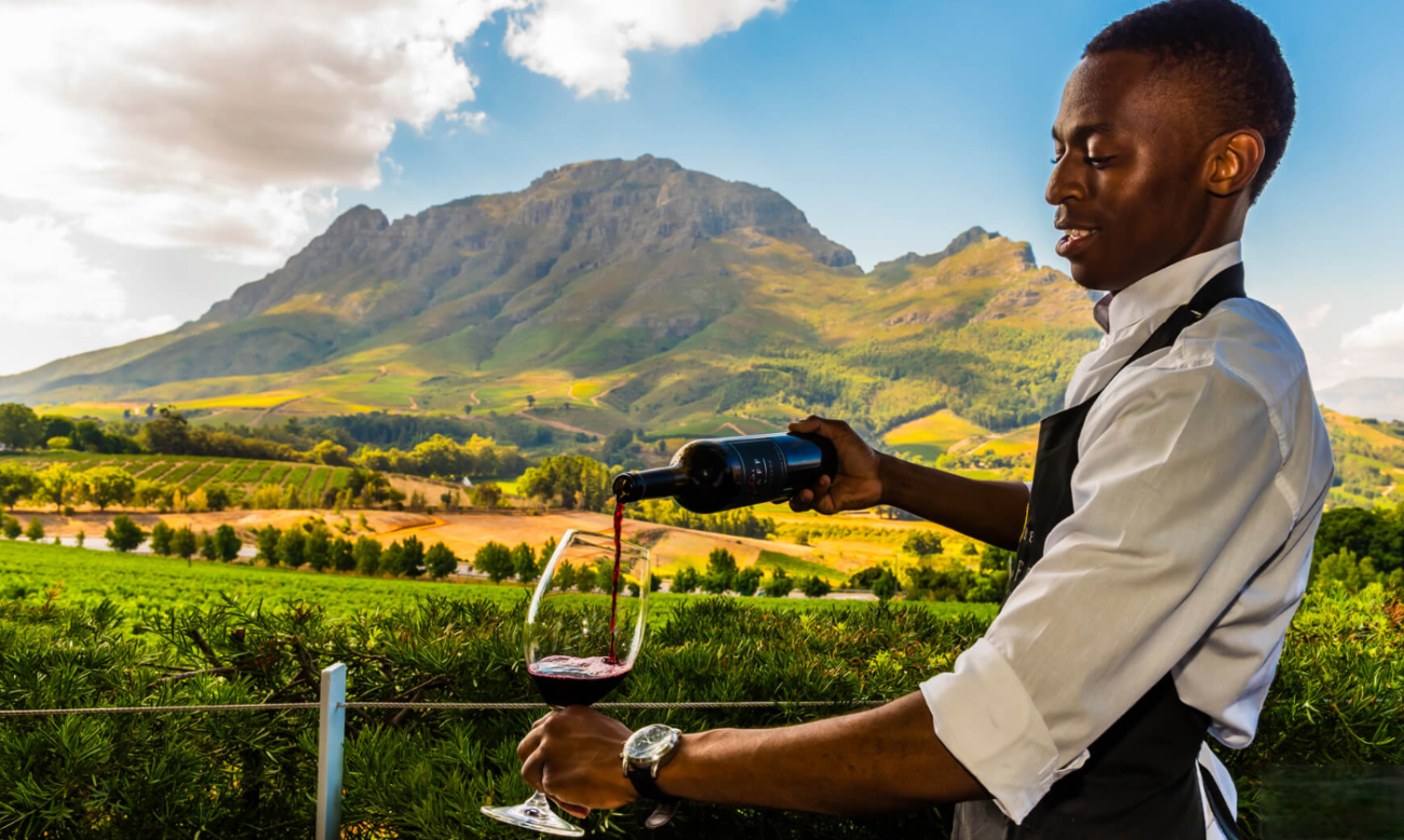 Cape Winelands, região vinícola da África do Sul