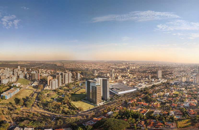 Fotomontagem do local do empreendimento WTC integrado ao RiberirãoShopping (foto: divulgação)