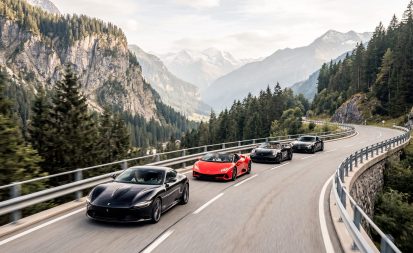 Viagem de Munique aos Alpes em carros de alta performance
