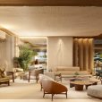 Ilustração do lobby do Sofitel Rio de Janeiro Ipanema (divulgação)