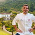 O chef Rafa Costa e Silva, com duas estrelas Michelin no restaurante Lasai
