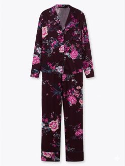 Sleepwear Loungerie Manga Longa Floral