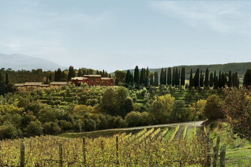 Tenuta Greppo, onde o Brunello di Montalcio nasceu, em 1865, hoje pertencente ao francês Christofer Descours (divulgação)
