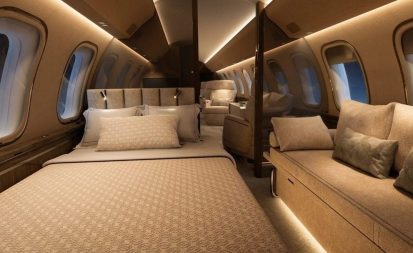 Bombardier Saab Cabine G800 abre