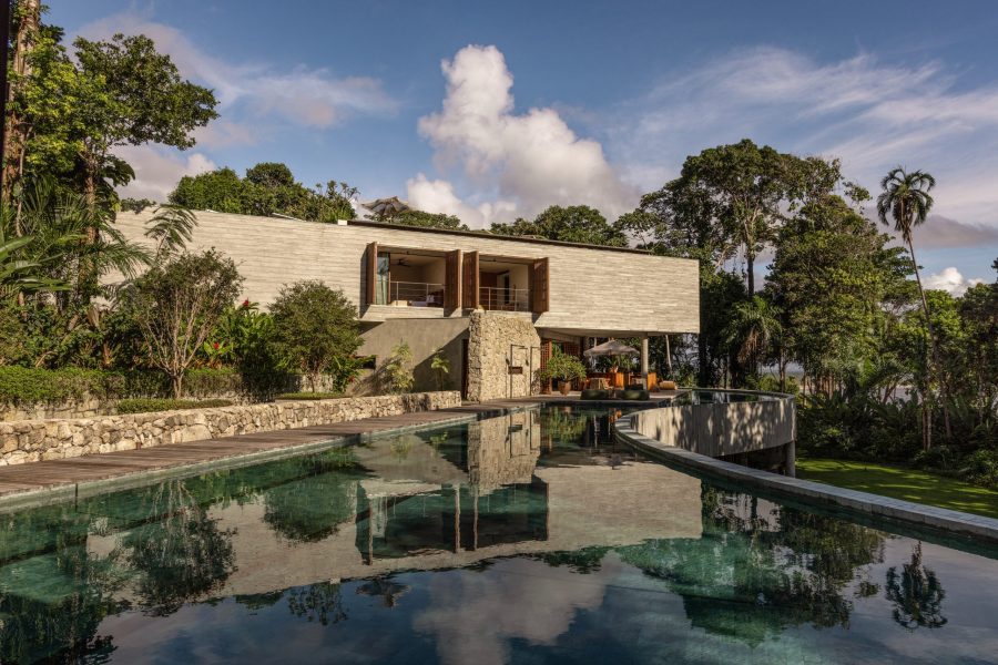 Arquitetura contemporânea integrada à paisagem tem assinatura de Eduardo Ribeiro Leite (Divulgação)