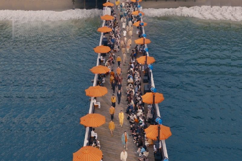 Zegna Desfile em Malibu