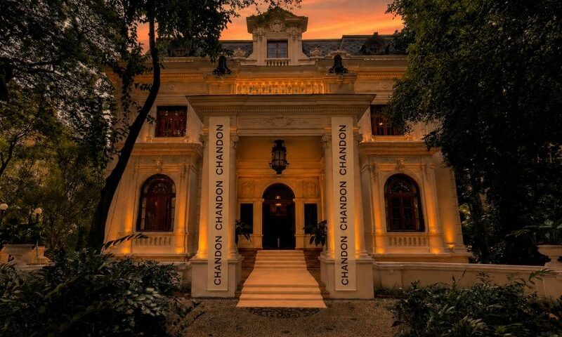 Fachada do Casarão Higienópolis, agora como Casa Chandon SP (Divulgação)