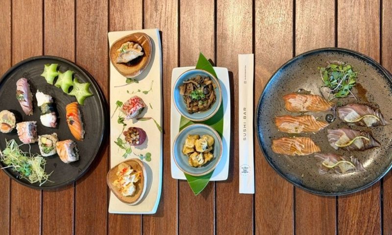 Menu degustação Sushi Bar Casa Grande Hotel Guarujá