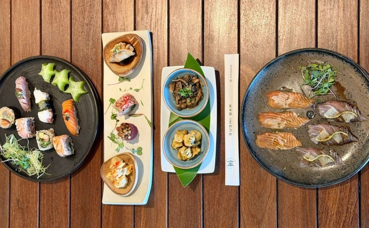 Menu degustação Sushi Bar Casa Grande Hotel Guarujá