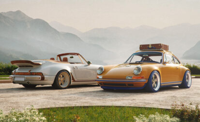 Modelos de Porsche 911 reimaginados por Singer e Louis Vuitton (Divulgação/Singer)