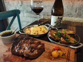 Bife de chorizo do restaurante Las Brisas (Celso Masson)