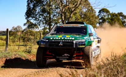 Primeiro e único protótipo brasileiro desenvolvido para a categoria Ultimate, a T1+ da FIA, o carro nasceu da parceria entre Mitsubishi Motors e Spinelli Racing (divulgação)