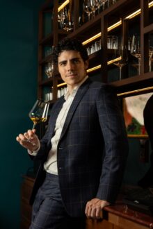 Danyel Steinle sommelier do Nelita (foto Leo Martins)