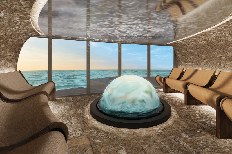 Meditation Room no Spa do Norwegian Aura (divulgação)