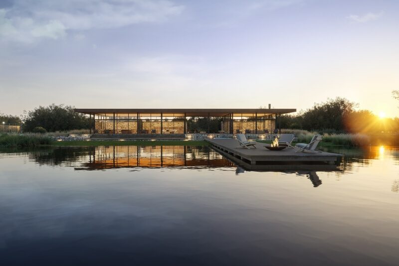 Punta del Este Imagem do Club House do empreendimento Agreste, idealizado por empresários brasileiros com a família uruguaia Bouza, famosa pela produção de vinhos (divulgação)