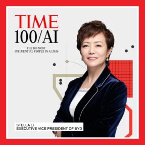 Stela Li na revista TIME