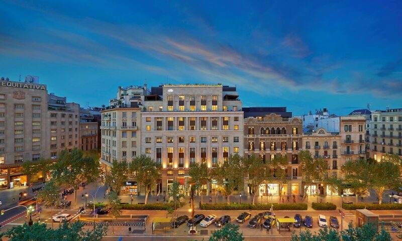 Exterior do hotel Mandarin Oriental Barcelona (divulgação)