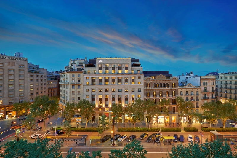 Exterior do hotel Mandarin Oriental Barcelona (divulgação)