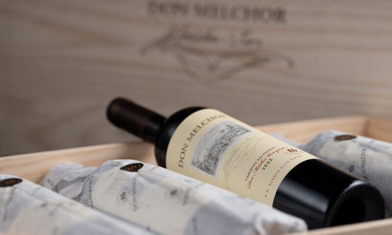 Don Melchor 2023 recebeu 95 pontos da publicação The Wine Advocate, de Robert Parker (Divulgação)
