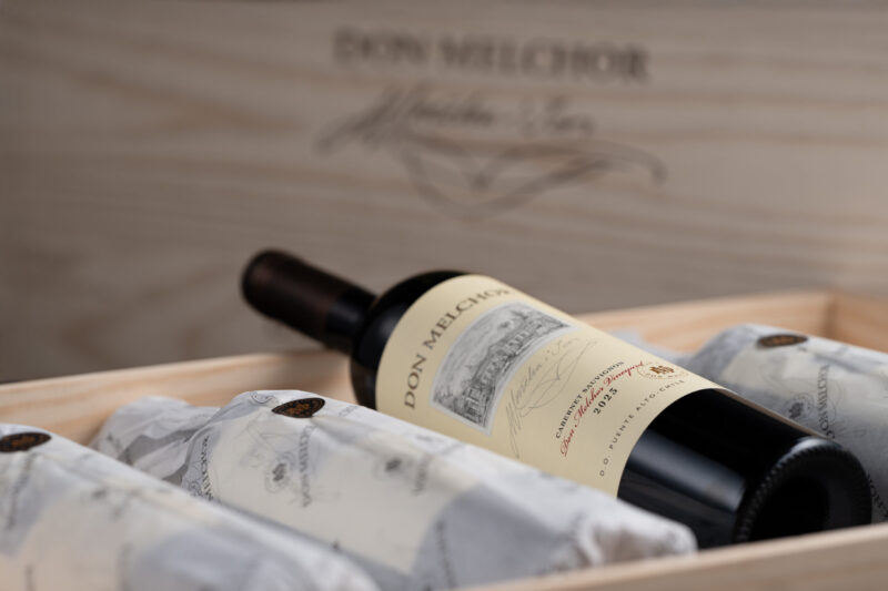 Don Melchor 2023 recebeu 95 pontos da publicação The Wine Advocate, de Robert Parker (Divulgação)