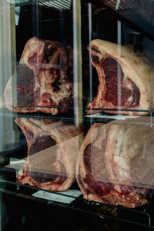 Câmara de maturação de carnes "dry aged" (Divulgação/Felipe Gabriel)