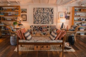 Lounge decorado por Suzana Schermann (divulgação)