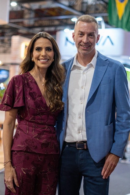 Malu Sevieiri e Christian Burgos, diretores da ProWine São Paulo (divulgação)