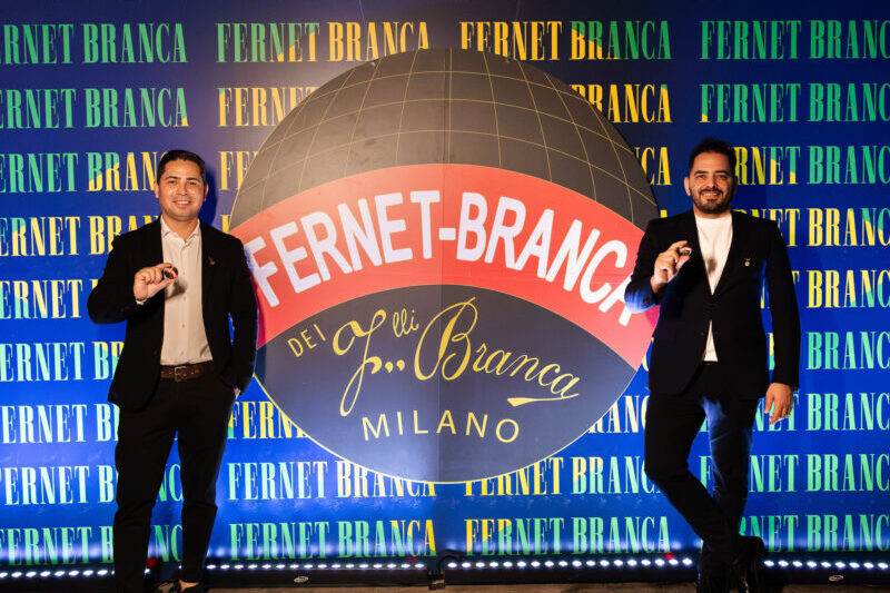 Marquinhos Felix e Martin Olivera, embaixadores Fernet Branca (Divulgação/Felipe Freire)