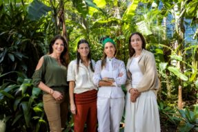 Patrícia Haberkorn, Adriana Drigo, Morena Leite e Mariana Fragoso (divulgação)