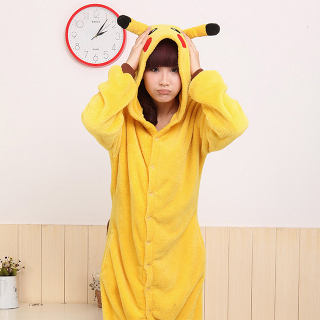 Fantasia pijama pokemon pikachu cosplay picachu